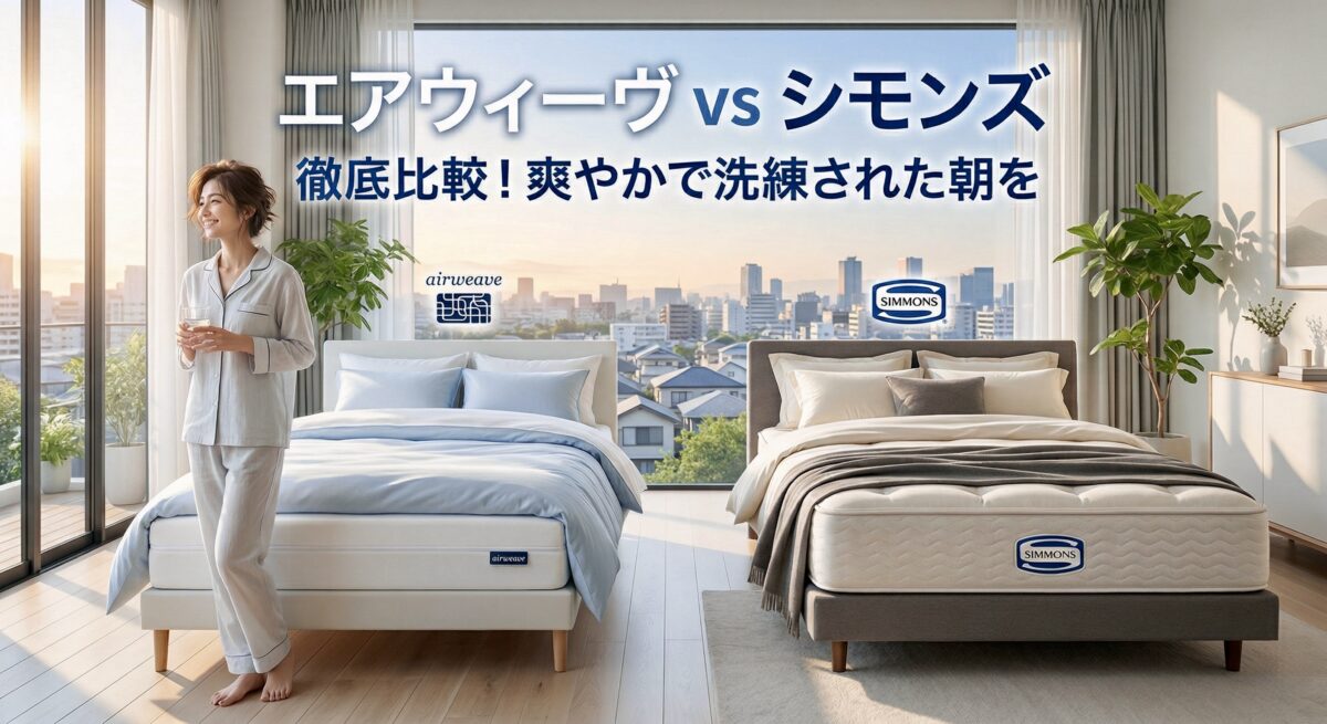 エアウィーヴ vs シモンズ